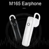 Alta calidad M165 estéreo inalámbrico Bluetooth auriculares auriculares mini inalámbrico bluetooth manos libres universal para teléfono celular