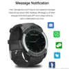 V8 Smart Watch Polsband horlogeband met 0.3m Camera SIP IPS HD Full Circle Display voor Android-systeem met doos