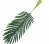 Fake Palm Leaf Artificial Plastic Coconut Tree Leaves Green Plant Diy Plant för Wedding Home Decoration6461942