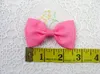 جريل اليدوية أغطية الرأس بسيطة وسهلة 2.5 بوصة grosgrain الشريط الشعر bowknot جميل الانحناء مقاطع الشعر بوتيك الاكسسوارات HD3210