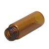 4ml Red-Amber Glass Dropper Bottle Empty Essential Oil Display Vials Perfume Sample Test Bottle LX3289