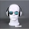 Gratis frakt!! Hot Sale Fiberglass Head Manikin Head Modell för glas på show