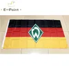 독일 SV Werder Bremen 플래그 3 * 5ft (90cm * 150cm) 폴리 에스터 플래그 배너 장식 비행 홈 가든 플래그 축제 선물