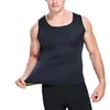 Slimming Belt Belly Men Bantning Vest Body Shaper Neopren Abdomen Fett Burning Shaper Vest Waist Sweat Corset Viktminskning