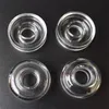 DHL Hybird Titanium Nail Replacement 100% Real Quartz Dish High Quality Quartz Rätter för DNail Oil Rig Enail Bongs Ersättbar kvartsrätt