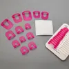 26 stks / set Professionele Salon Manicure Creatieve Nail Art Protector Polish Moulds voor UV Gel Vernis Jas Franse Tips