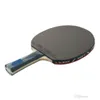 wholesale-Durable 1pcs Table Tennis Racket Ping Pong Paddle Long / Short Handle Professional Carbon Table Tennis Racket With 3 Balls 2526002