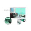 Filme de janela espelhado prateado, adesivos de matiz solar com isolamento uv reflexivo, decoração de privacidade unidirecional para vidro, verde, azul, black293d