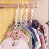 Magic Clothes Hanger 3D Space Saving Clothing Racks Closet Organizer with Hook