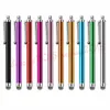 Fibre Tissu Capacitif Stylet stylo en métal Touch Pen pour iPad iPhone 6 7 8 x Tablet de téléphone Android Samsung MP3