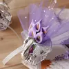 2021 Düğün Favor Sahipleri Akrilik Kuğu Güzel Zambak Çiçek Parti Hediye Ile Şeker Yenilik Bebek Duş Tatlı Kutuları Şekeri Şekeri