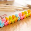 New Arrival Candy Colors Cute Snail Shape Silicone Tea Bag Holder Cup Mug Tea Bag Clip Gift Set 460pcs