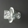 Качественные аксессуары для курения Riptide Turbine Cap Cap Clear Borosilicate Glass Spin Cyclone Fit Quartz Banger с терп -жемчугом для буровых установок Bong Dab