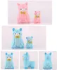 뜨거운 판매 10pcs / Lot 11CM / 18CM Alpaca 양 견면 벨벳 Stuffed 동물 Alpacos 인형 장난감 선물 용품