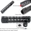 9'' inch M-lok Handguard Rail Picatinny Free Float Mount System with/without 3 pcs Mlok Rail Section_Black/Red/Tan Color
