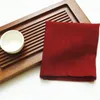 wedding party tableware home dinner table polyester cloth napkins gold 3040cm