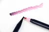 Tête de brosse douce de couleur d'aquarelles stylo plume brosse à main comique le stylo de calligraphie stylo doux 20psc = 1 ensemble cadeau de fête