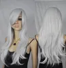 FIXSF582 new style sexy hair long gray white Wig wigs for fashion women