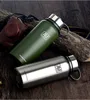 Stainless Steel Water Bottles Vacuum Insulated And Cool Mug Cup Outdoor Hiking Sport Tumblers Kettle Cup Custom Logo 610/800/1100ML WX9-801