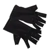 Men Women Unisex Circulation Half Finger Cycling Gloves Hands Arthritis Gloves Grip Copper Hands Arthritis Compression Gloves