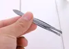 Stainless steel Bevel eyebrow clip cosmetic makeup tools eyebrow tweezers 9656570