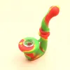 Nieuwste Silicone Smoking Pipe Onbreekbare Percolator Bong PK Twisty Glas Blunt Oliebrander Pijpen Droog Herb Tobacco Vaporizer Pen Gratis Verzending