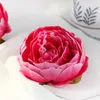 10cm Artificial Flowers For Wedding Decorations Silk Peony Flower Heads Party Decoration Flower Wall Wedding Backdrop White Peony G1246