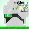 Ppt bubbla nivå riflescope nivå mount ringar passar 30mm riffel utrymme för jakt cl33-0091