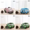 Creative Rétro Voiture Flowerpot Coloré Planteur Jardin Plantes Succulentes Bonsai Voiture Pot De Fleur Décoration 21 Styles OOA5243