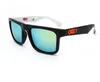 Gafas de sol plegables Ken Block Gafas Sol Recubrimiento reflectante Square espiado para hombres y mujeres Rectángulo Gafas de Sol17202609