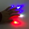 1 Par Magic Thumb Led Lights Novelty Magic Trick Finger Lights för Trick Prop Party Supply Creative Magic Makers Roliga Kids Presenter