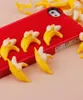 Ornament Zubehör Harz Neuheit Artikel Banane DIY Santa Kinder Spielzeug Simulation Bananas Teile