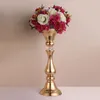 Wedding props Flower Road Lead Iron Flower vase stand wedding table centerpieces Decoration Event Party Hotel Stage Decoration table decor