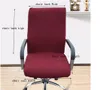 single color Color large elastic computer Chair Covers Living room without armrest office stretch tight Wrapping paper Seat case Home Decor