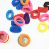 Elastici per bambini colorati per ragazze adorabili Porta coda di cavallo Fasce per capelli elastici Accessori per capelli color caramella Regalo