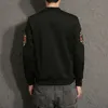 2018 Giacca ricamata in oro Bomber vintage cinese Giacca da uomo Primavera Autunno Club Outfit Uomo Jaqueta Masculina Uomo