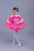 Profissional branco cisne lago ballet tutu traje meninas crianças bailarina dress crianças ballet dress dancewear vestido de dança para meninas 4 cor 006