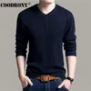 Solid Color Pullover Men V Neck Sweater Men Long Sleeve Shirt Mens Sweaters Wool Casual Dress hot Cashmere Knitwear Pull Homme