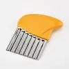 Fabrik Direkt rostfritt st￥l WAVY CUTER Multifunktion Potatiskniven Cutter Cut Primera Fries Kitchen Gadgets Tools Tools