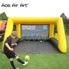 4 x 3 m großes aufblasbares Fußball-Schießspiel, aufgeblasene Fußball-Zielspiele für Kinder, Outdoor-Spaß mit kostenlosem Gebläse