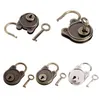 OOTDTY – Mini cadenas Archaize de Style Antique, ours Vintage, serrure à clé avec clé pour sac à main/petit bagage/petit journal artisanal/jouet/boîte
