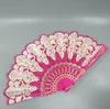 23cm Folding Fans 8 Colors Chinese/Spanish Style Dance Wedding Fan Pocket Fan Home Decor Party Supplies SN1542