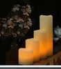 Echte wax op afstand bestuurbare elektrische kaars bruiloft decoratie 4 sets elektrische kaarslamp Favors98074202657404