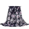 new 2018 160X50cm New Women's Fashion Georgette Long Wrap Shawl Beach Silk Scarf Scarves Fashion Accessories Factory Wholesale