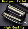 Come with BOX Designer Wallet high quality Luxury mens Designer brand women wallets Genuine Leather zipper Handbags purses 60015 60017