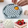 Manual Food Chopper Household Vegetable Chopper Shredder Multifunction Egg White Separator Round Veggie Fruit Crusher Blender