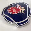 Sfondo blu King of the Road Scania Car ABS Hood Griglia anteriore Emblema distintivo con resina epossidica per Saab2774236