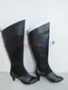 Marinheiro Sailor Moon Pluto Preto Dia Das Bruxas Longo Cosplay Sapatos Botas H016