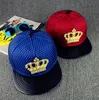 Tide Crystal Metal Crown Designer Hoeden voor mannen Nieuw gaas ademende hiphop honkbal caps mannen high street heren caps gratis verzending