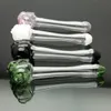 Fabrication de pipes à fumer en verre Bangs soufflés à la bouche Pipe à crâne colorée